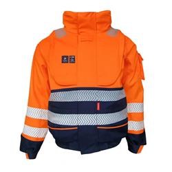 Bomber Pilot Jacket FR AST with CE integrated lifejacket