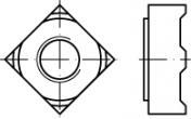 Lasmoeren vierkant Din 928 A4