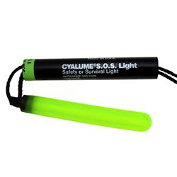 6" S.O.S. Signaling & Rescue Light Green 8hr